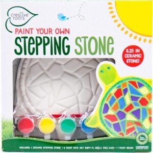 kids stepping stone painting