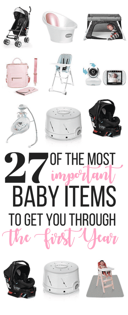 most needed items for new baby