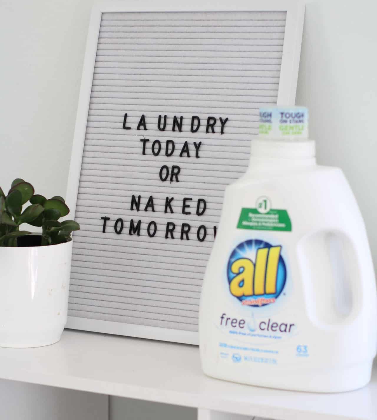 5 Ways To Simplify Your Laundry Situation | Joyful Messes