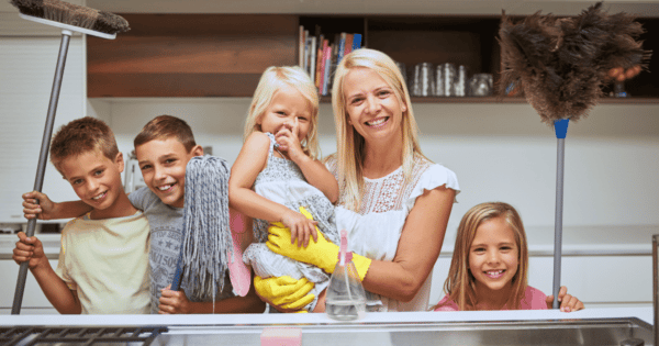How to Keep Your House Clean With Little Kids | Joyful Messes