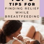 find relief breastfeeding