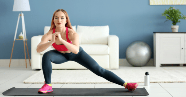 Illustration of Workout Routine For Postpartum Depression