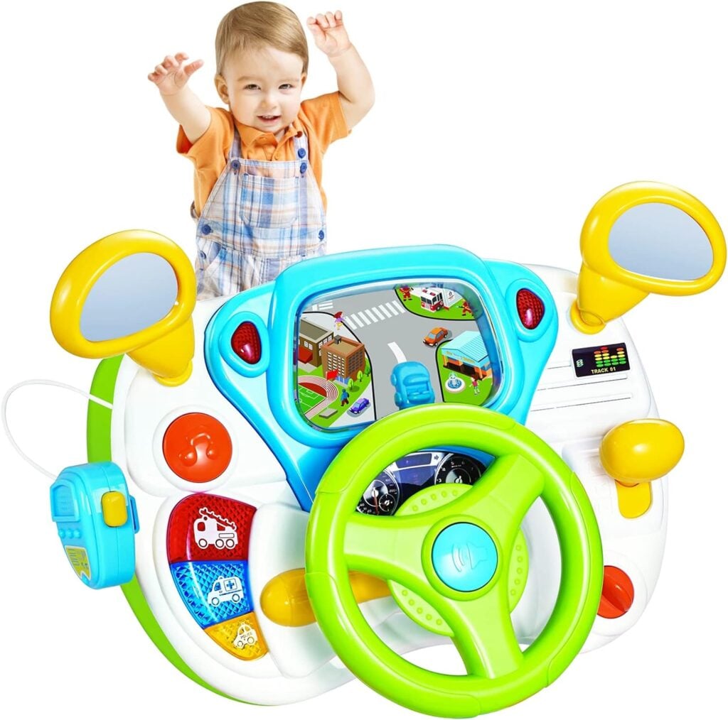 The Fisca Toddler Steering Wheel Toy