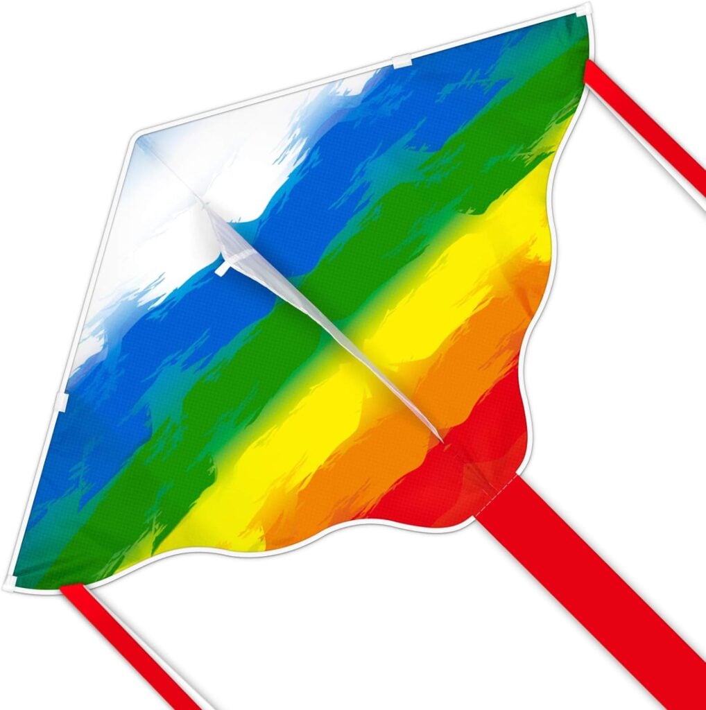 Rainbow Colored Kite