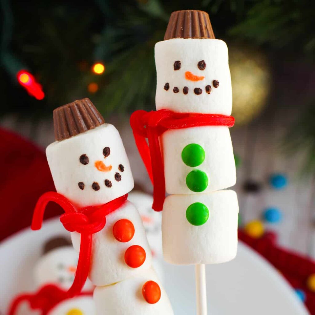 Marshmallow Snowmen