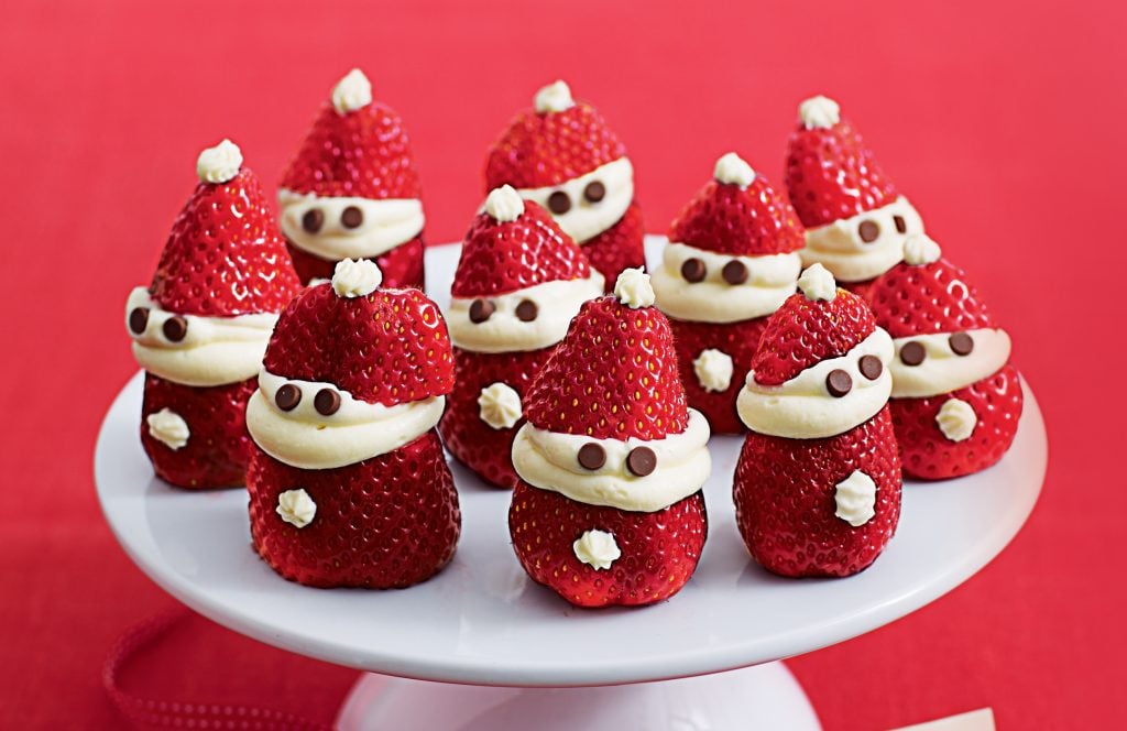 Strawberry Santa Claus
