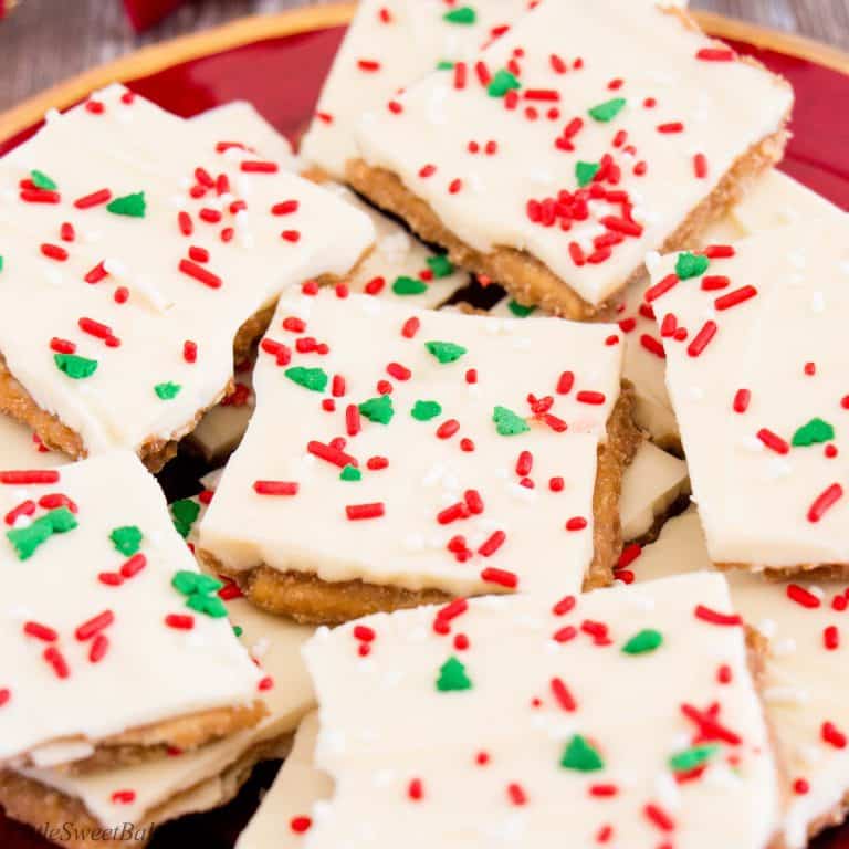 Merry Christmas White Chocolate Treats