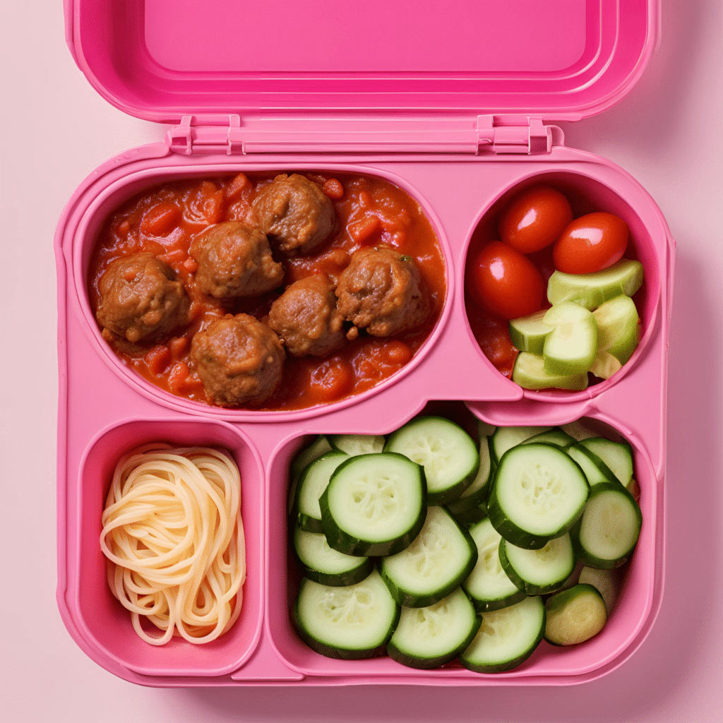 MEATBALL PASTA LUNCH BOX