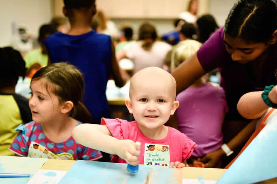 Children hospital volunteer